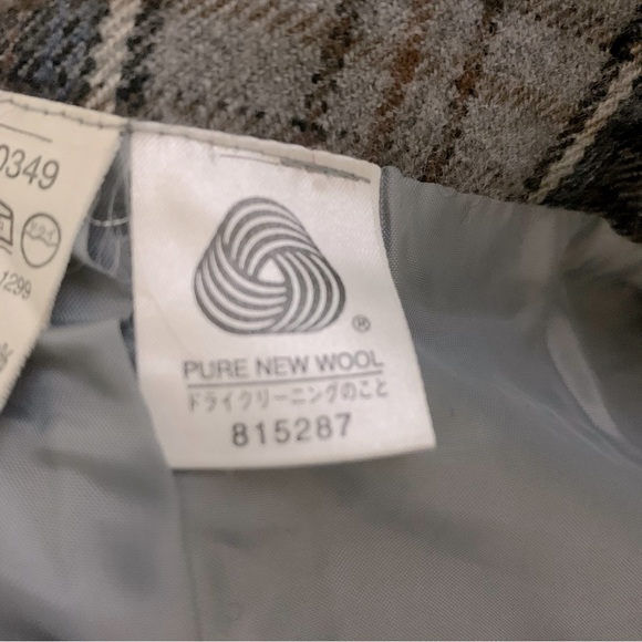 Japanese 100% Wool Tweed Skirt Gray
Maxi Skirt Plaid Skirt S - Picture 3 of 6